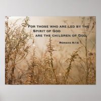 Bible Verse Romans 8:14 Spirit of God