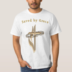 Bible Verse saved by Grace T-Shirt