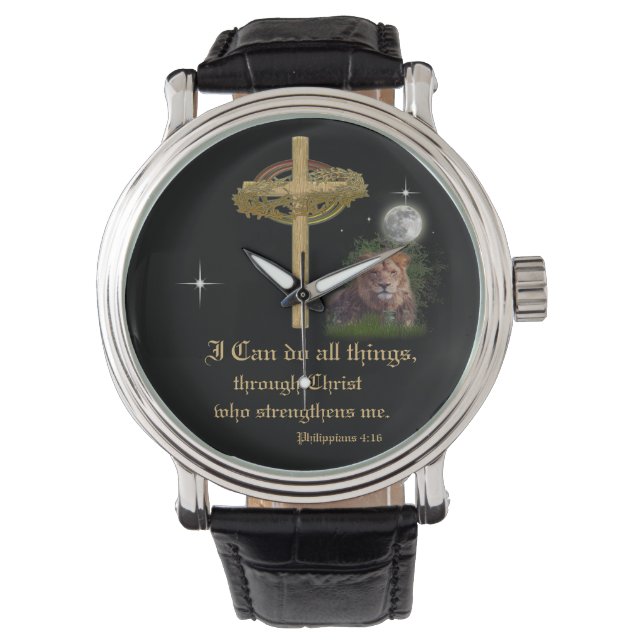 Bible Verse scripture Watch (Front)