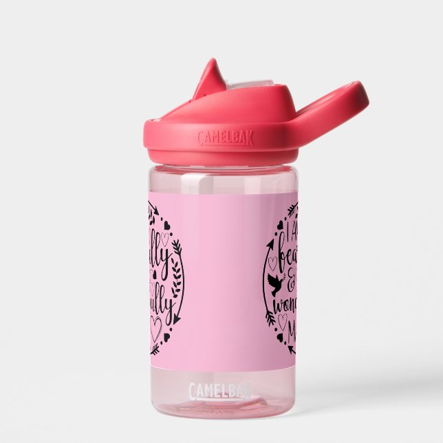Bible Verse Scritpture Christian Baby Water Bottle (Left)