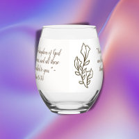 Bible Verse Simple Botanical Brown and White |