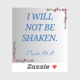 Bible verse sticker- Proverbs 16:8