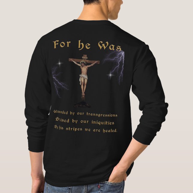 Bible Verse t-shirts 2 sided design (Back)