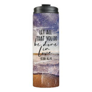 Bible Verse Thermal Tumbler
