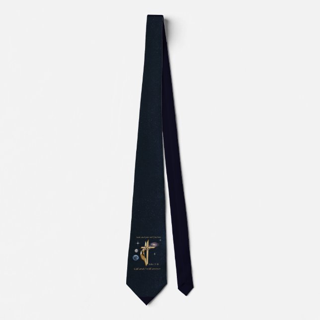 Bible verse tie (Front)