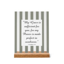 Bible Verse Wall Art, 2 Corinthians 12:9