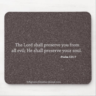 Bible Verses God's Word Mouse Pad