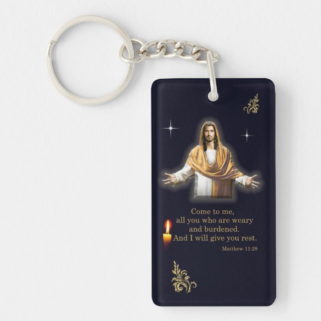 Bible verses key ring (Front)