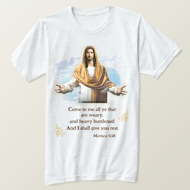 Bible verses T-Shirt (Design Front)