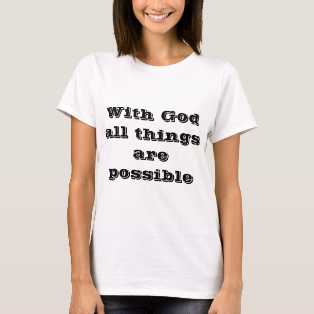 Bible verses T-Shirt (Front)