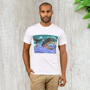 Bible Whale Mens T-Shirt