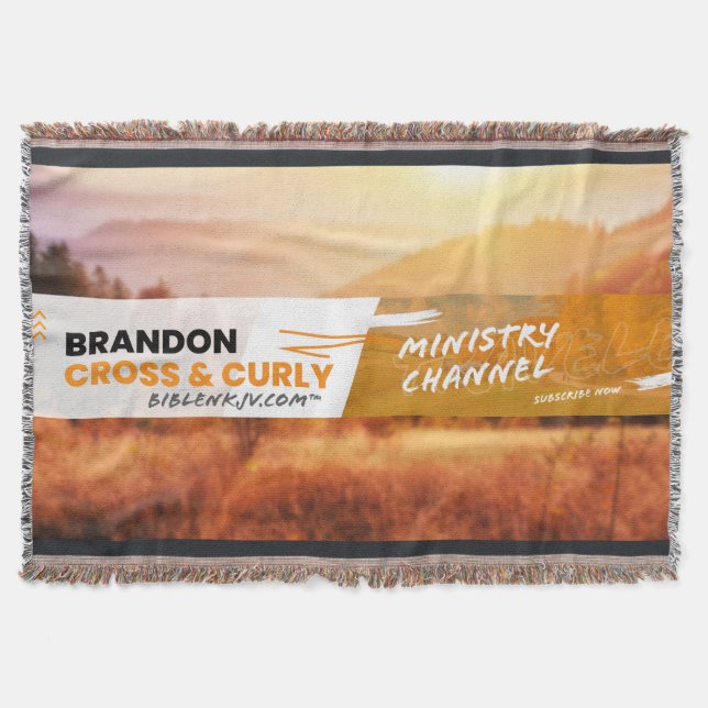 BIBLENKJV.COM™ 🛐 #BLANKET THROW BLANKET (Front)