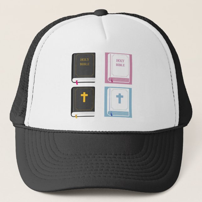 bibles trucker hat (Front)