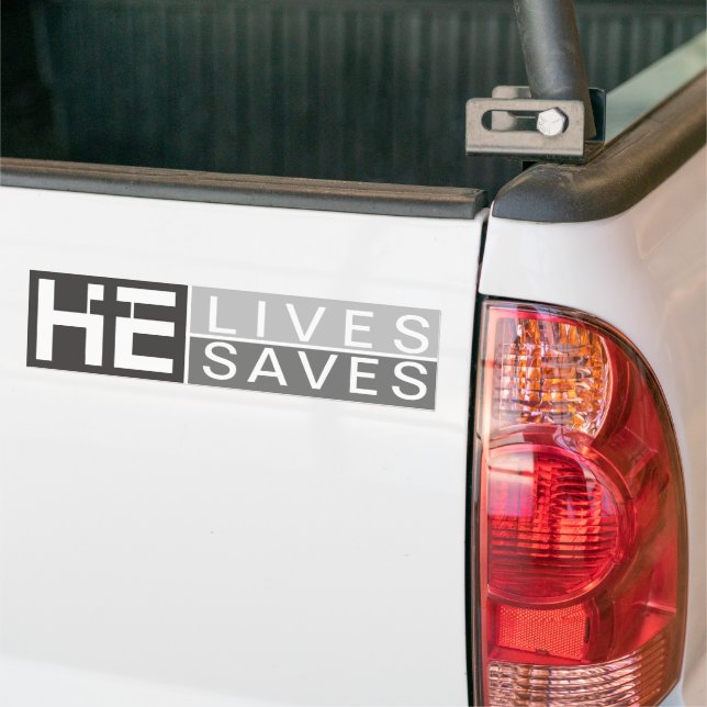 BIBLICAL BUMPER STICKER (On Truck)