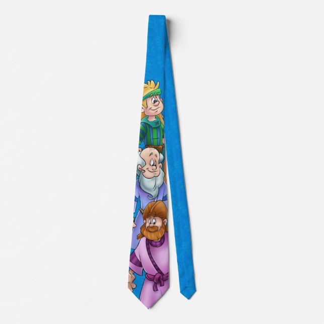 Biblical Cartoon tie (Front)