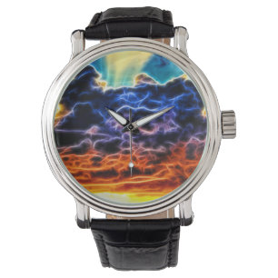 Biblical Electrified Cumulus Clouds Skyscape Watch