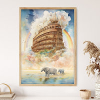 Biblical History Art | The Story of Noah's Ark in