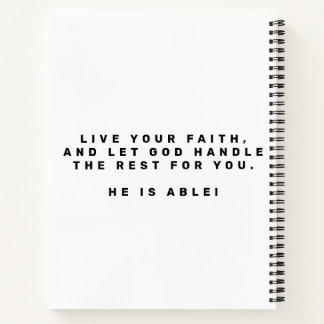 BIBLICAL JOB SPIRAL NOTEBOOK