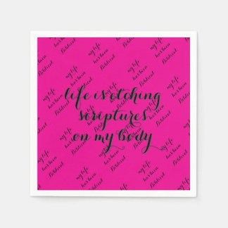 Biblical Life Napkin