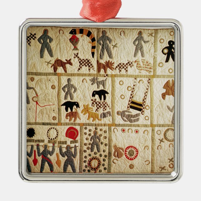 Biblical quilt, Virginia Metal Tree Decoration (Front)