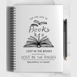 Bibliophile at Heart –Minimalist Book Lover Design
