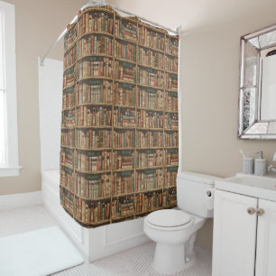 Bibliophile Shower Curtain