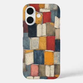 Bibliophile's Stacks iPhone 16 Case