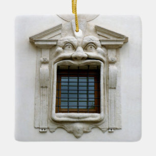 Bibliotheca Hertziana's window. Rome - ornament