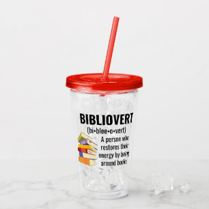 Bibliovert Book Addict Insulated Cup