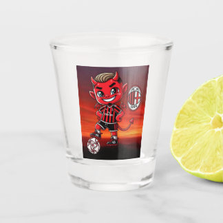Bicchiere Milan calcio Shot Glass