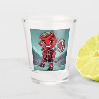 Bicchiere Milan calcio Shot Glass