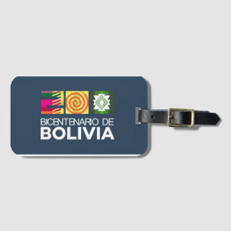bicentenario Bolivia Luggage Tag