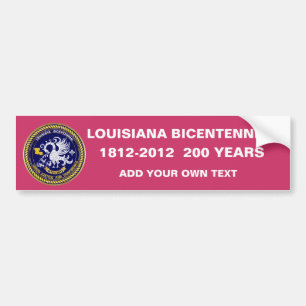 Bicentennial Louisiana Mardi Gras Party See Notes Bumper Sticker