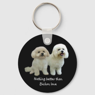Bichon Buddies Keychain