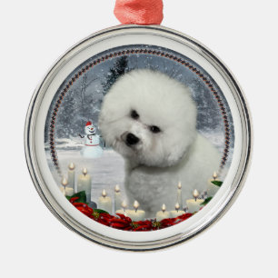 Bichon Christmas Ornament