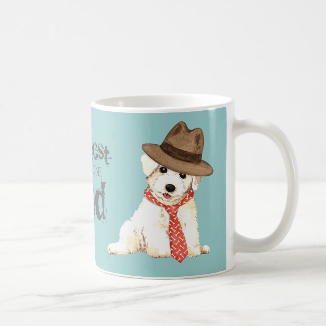 Bichon Dad Coffee Mug (Right)