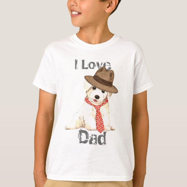 Bichon Dad T-Shirt (Front)