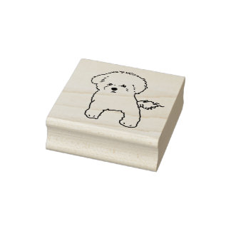 Bichon Dog Stamp