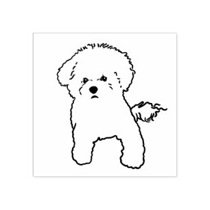 Bichon Dog Stamp