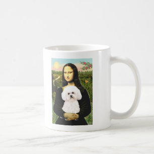 Bichon Frise 2R - Mona Lisa Coffee Mug