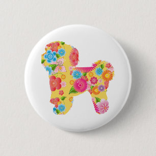 Bichon Frise 6 Cm Round Badge