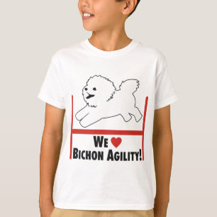 Bichon Frise - Bichon Agility Love T-Shirt