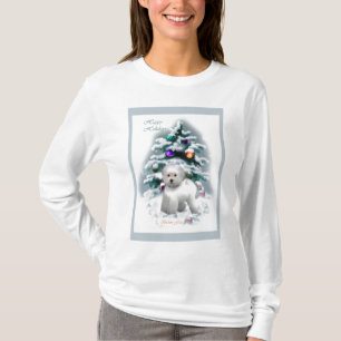 Bichon Frise Christmas Gifts T-Shirt
