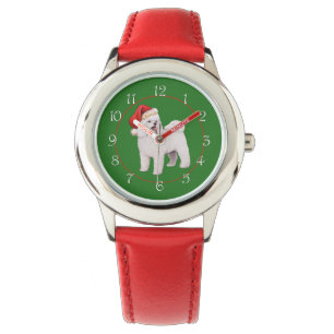 Bichon Frise Christmas Watch