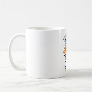 Bichon Frise Dad Ever Dog Paw Prints Coffee Mug