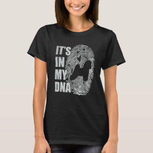 Bichon Frise DNA Dog Mum Dad Dog T-Shirt