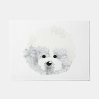 Bichon Frise  dog  Doormat