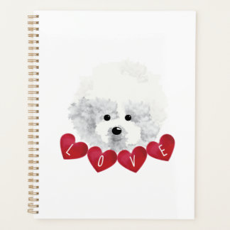 Bichon Frise dog LOVE Planner