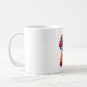 Bichon Frise Dog Pop Art Coffee Mug