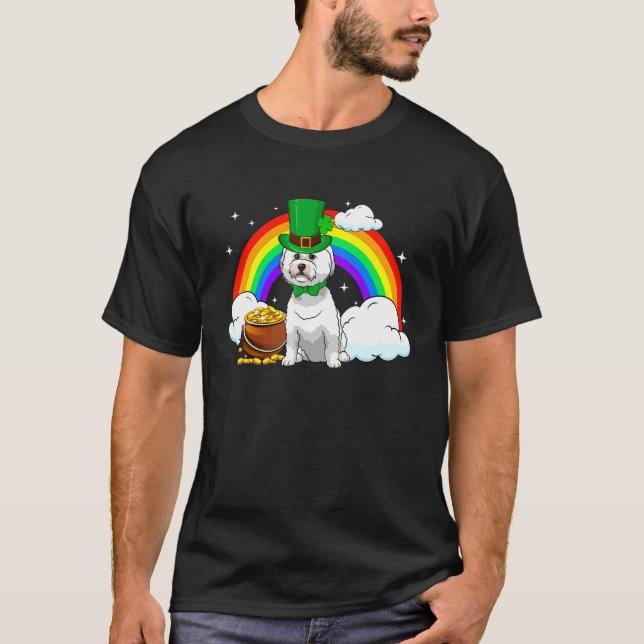 Bichon Frise Dog T-Shirt (Front)
